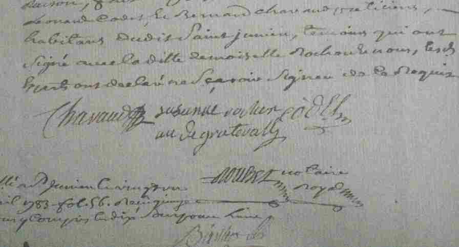 Signature veuve Graterolle
