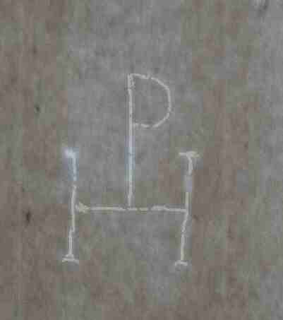 initiales papetier P H